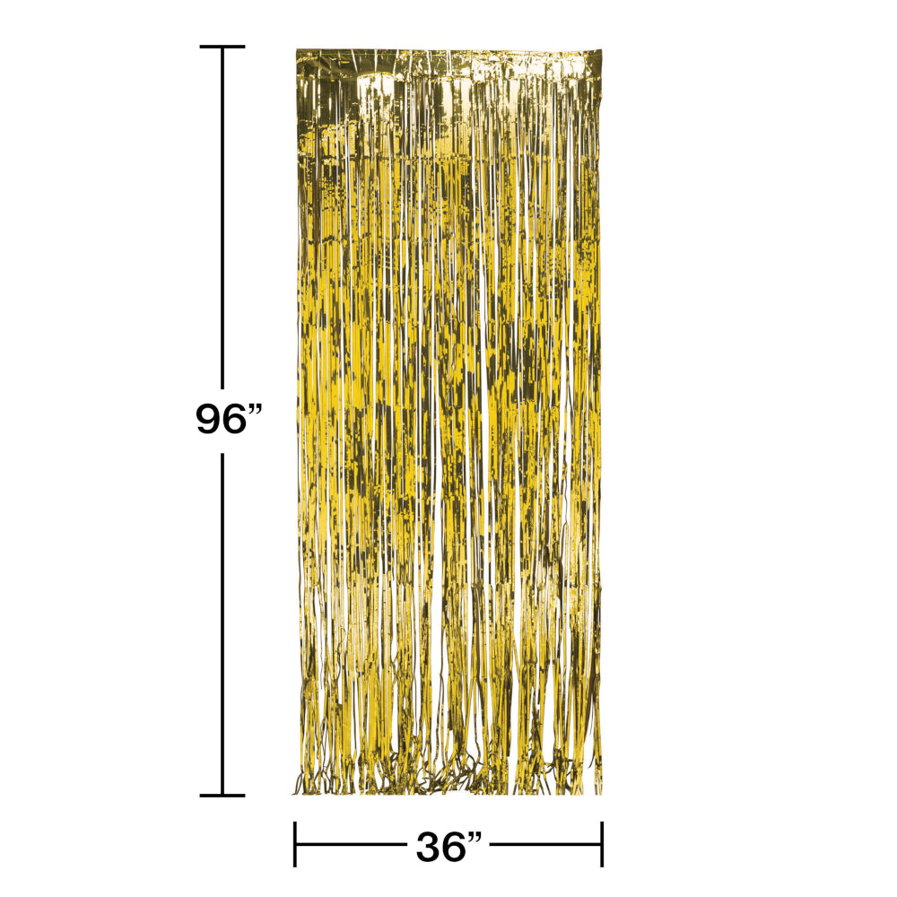 Gold Foil Door Fringe