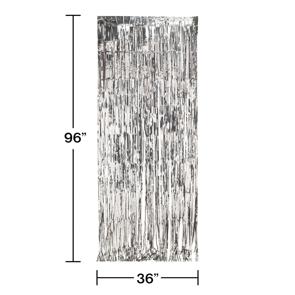Silver Foil Door Fringe