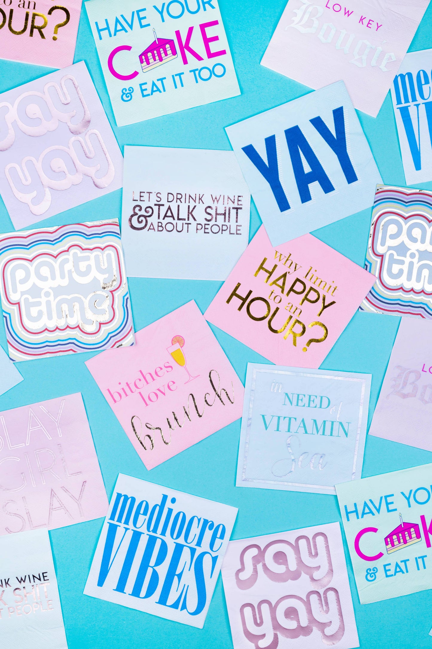 Bitches Love Brunch Cocktail Napkins