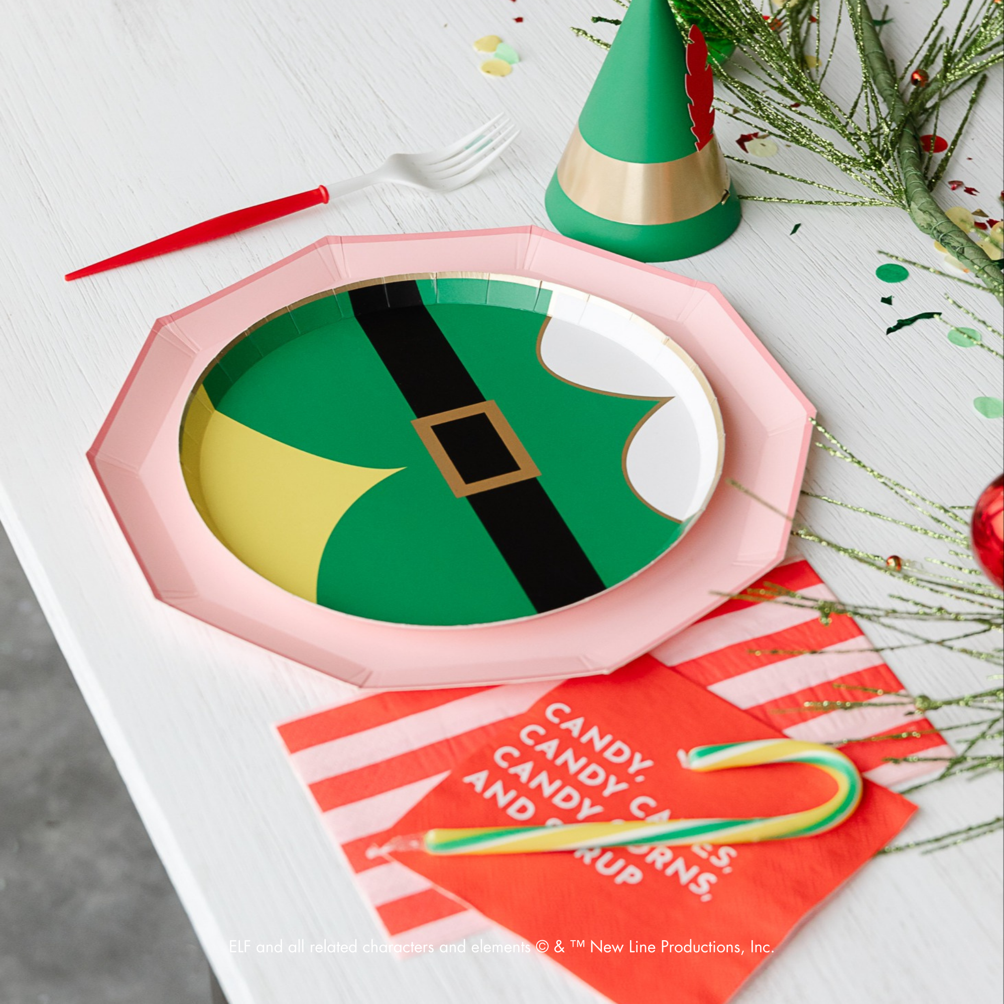 Elf Candy Cocktail Napkins