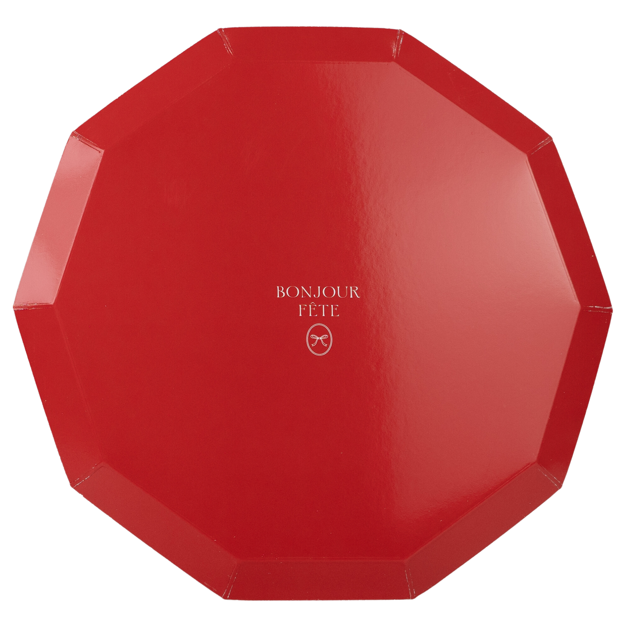 Cherry Red Dinner Plates