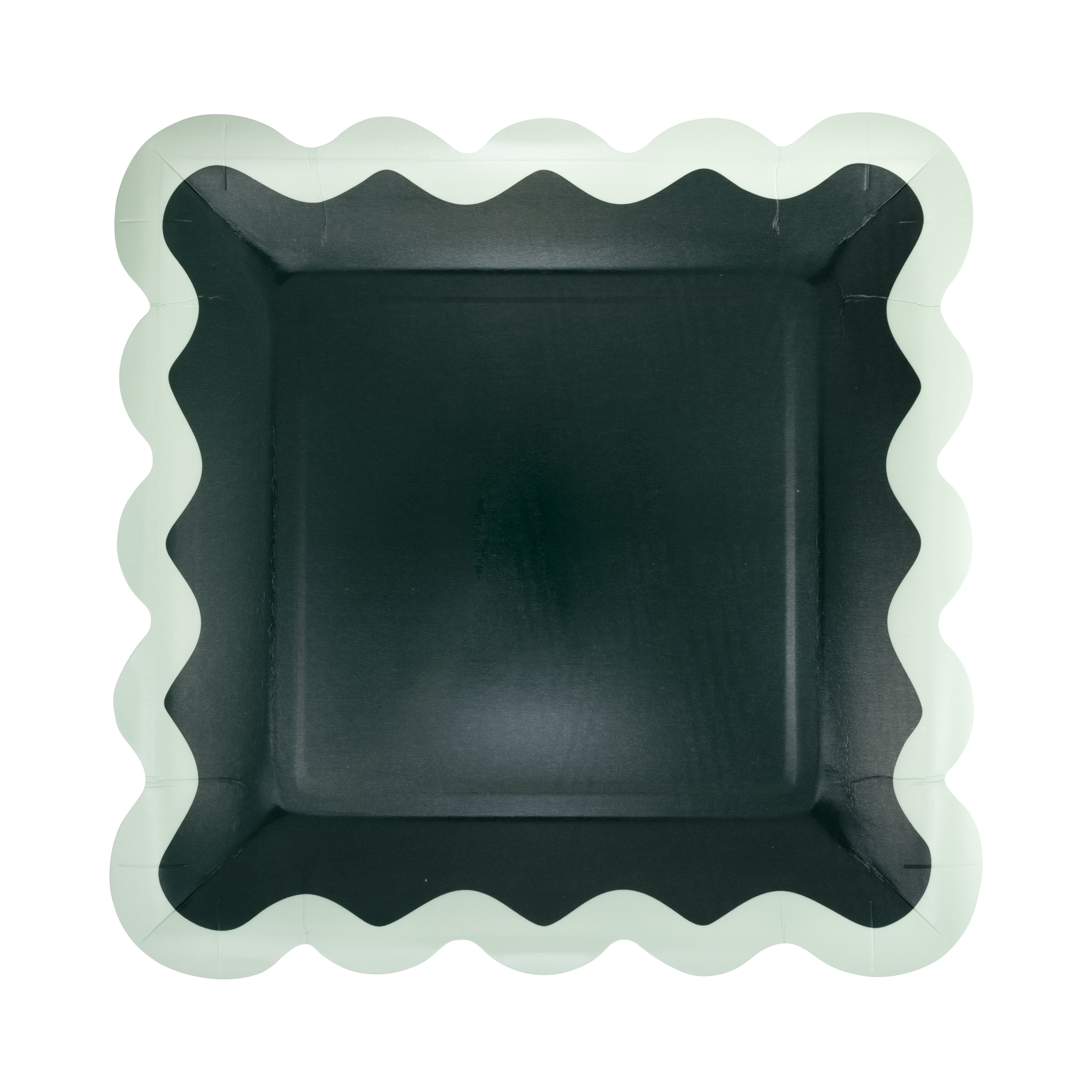 Scalloped Christmas Plate Set