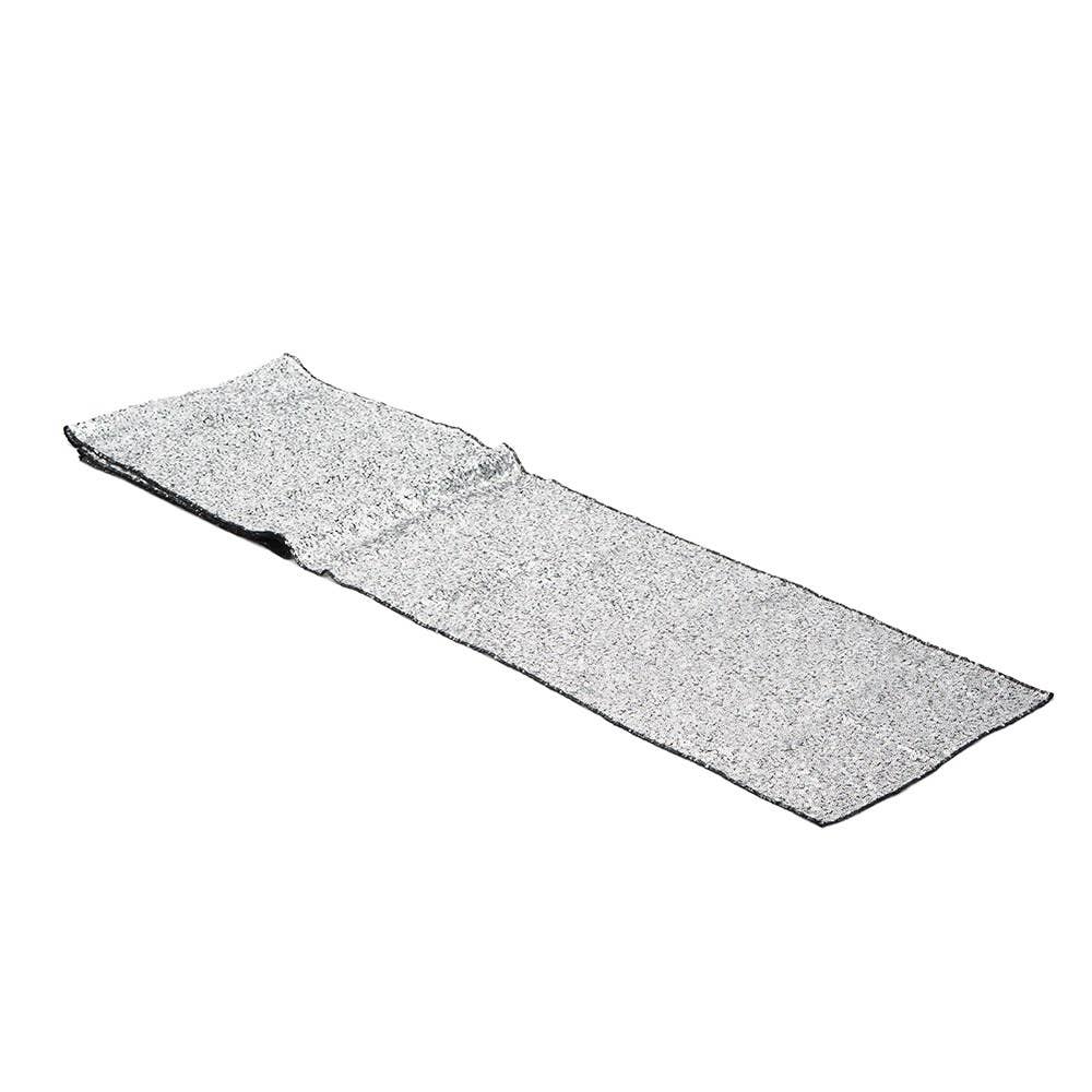 Modern Sparkle Sequin Table Runner - Metallic Silver