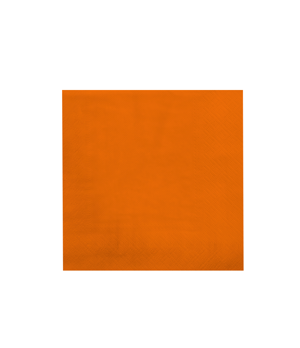Orange Cocktail Napkins