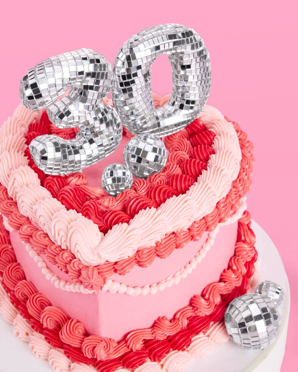 30 Disco Cake Topper