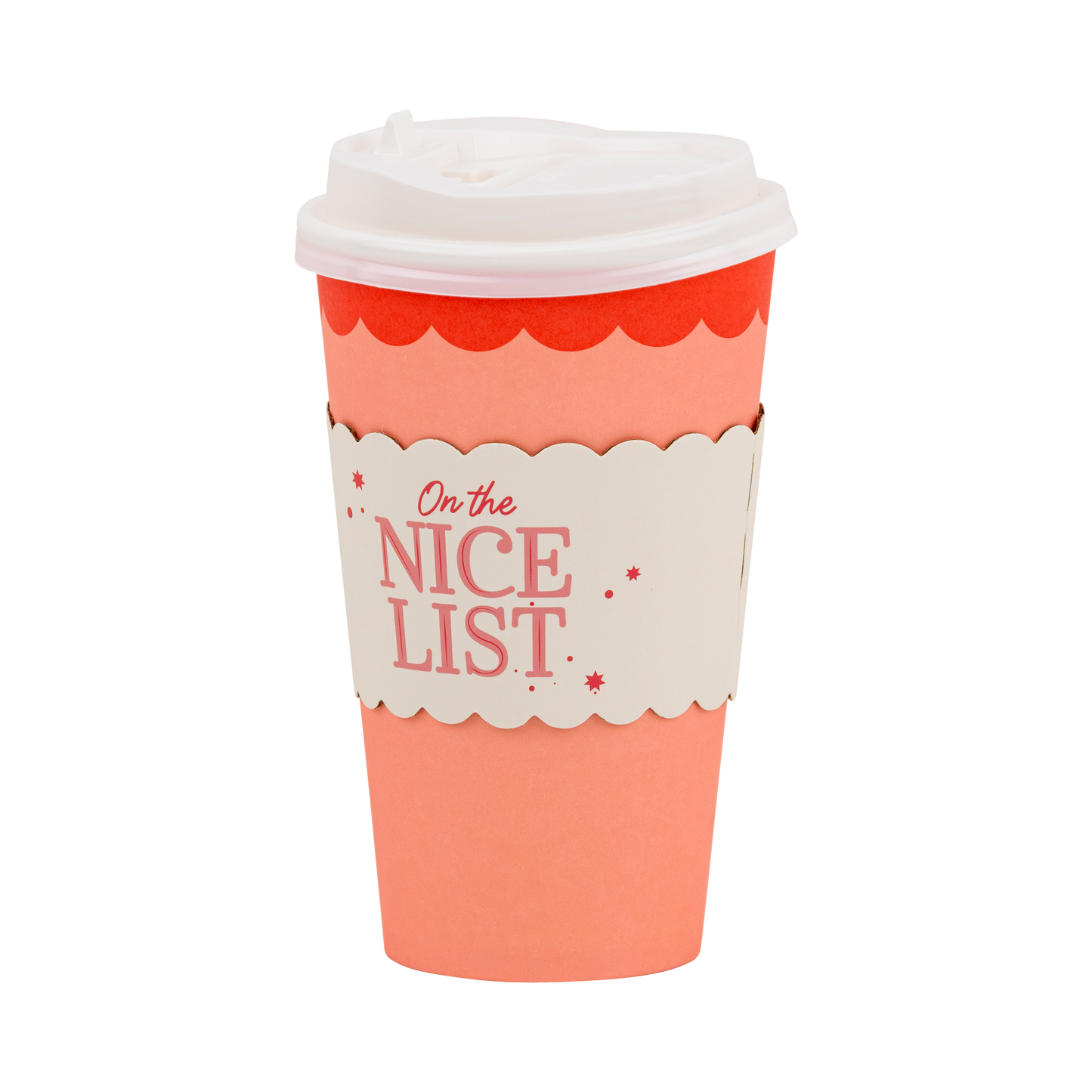Nice List To Go Cups - Set of 8