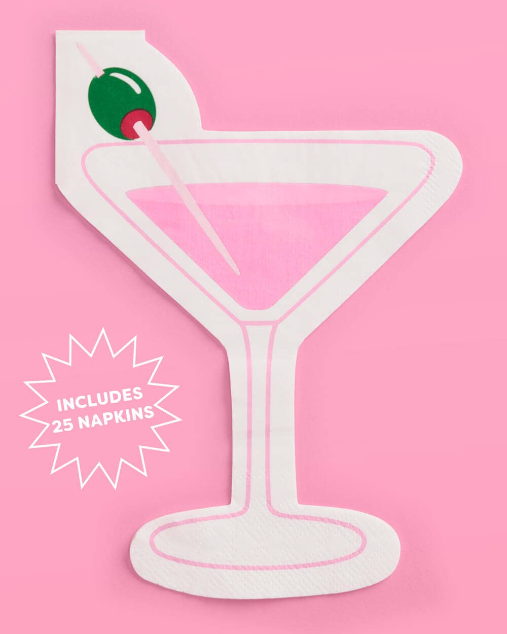 Extra Dirty Martini Napkins