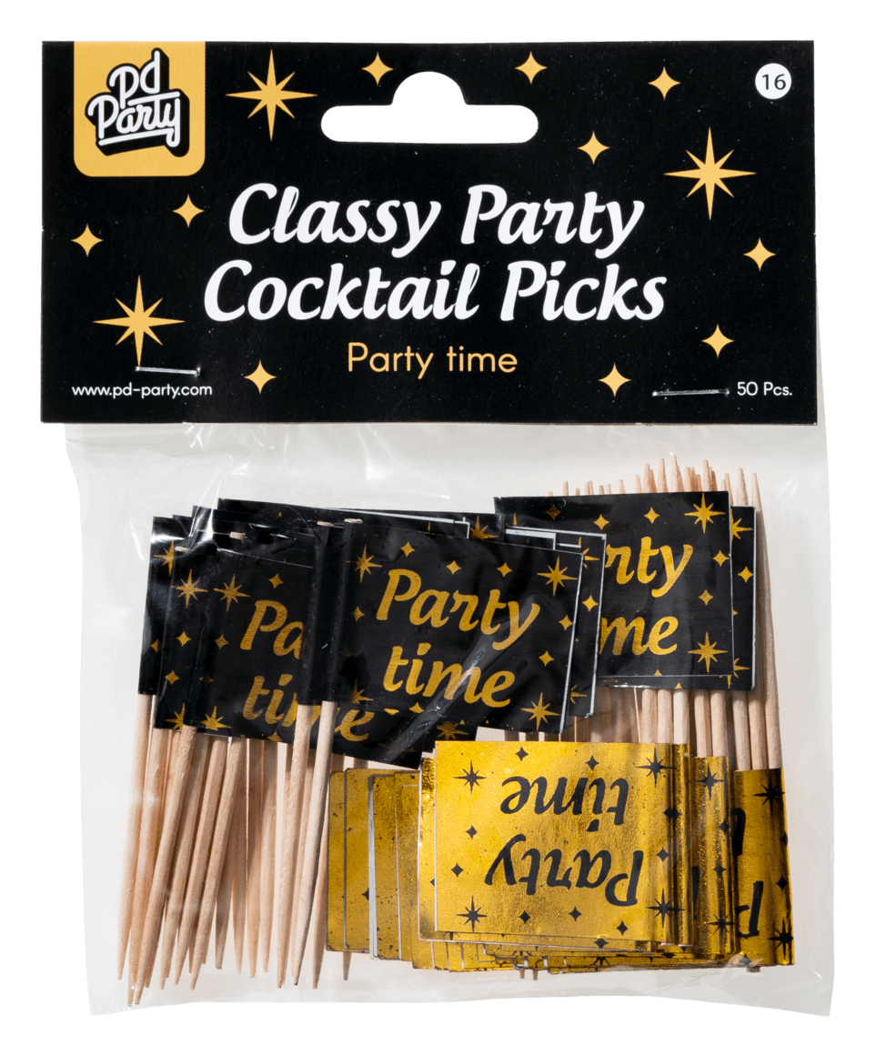 Party Time Cocktail Picks