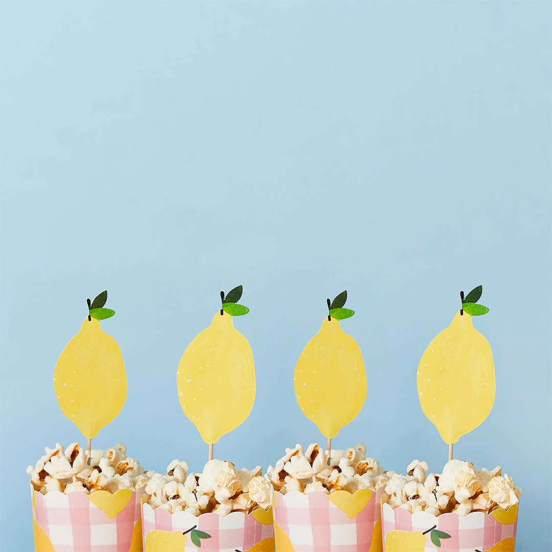 Lemon Food Picks