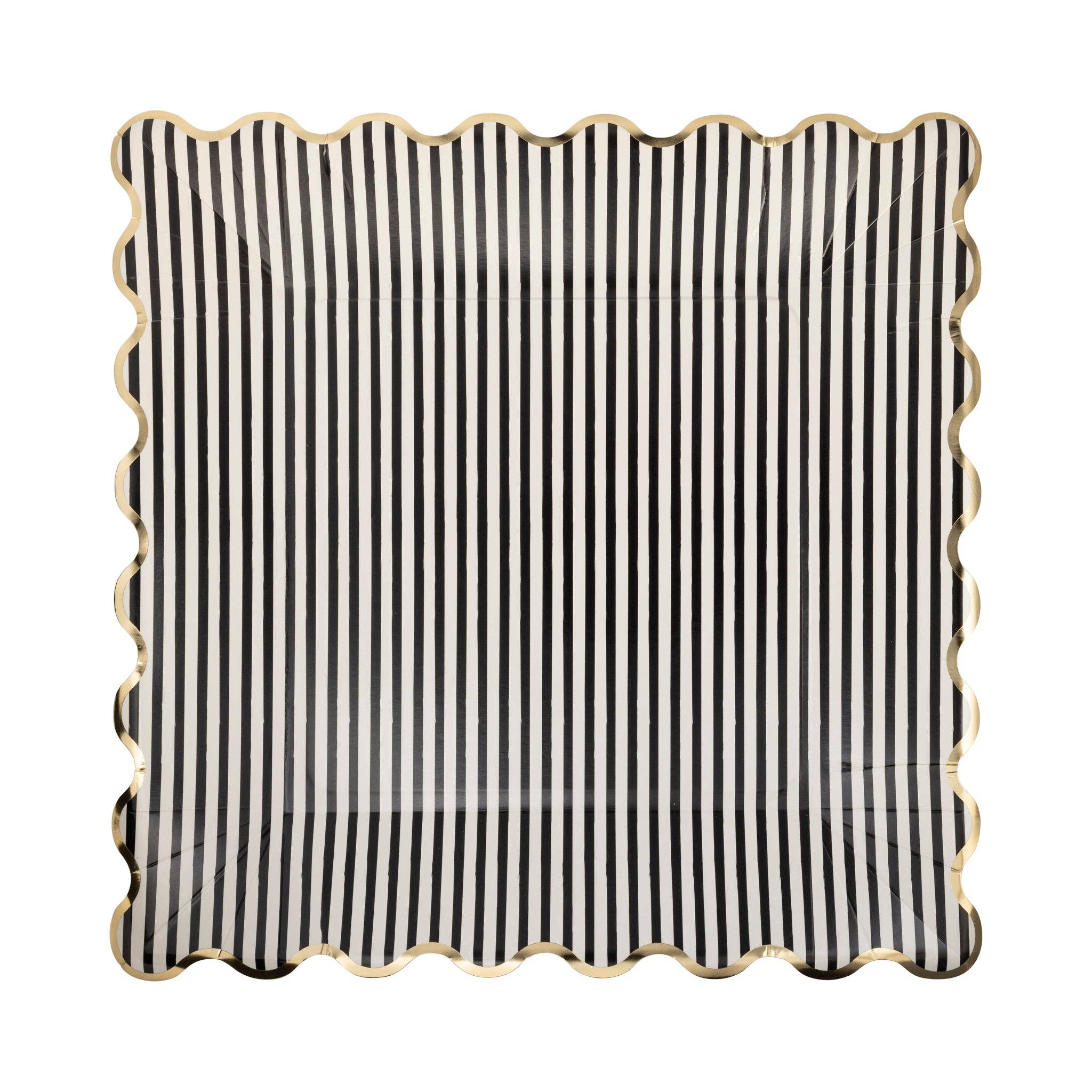 Striped 11" Plate