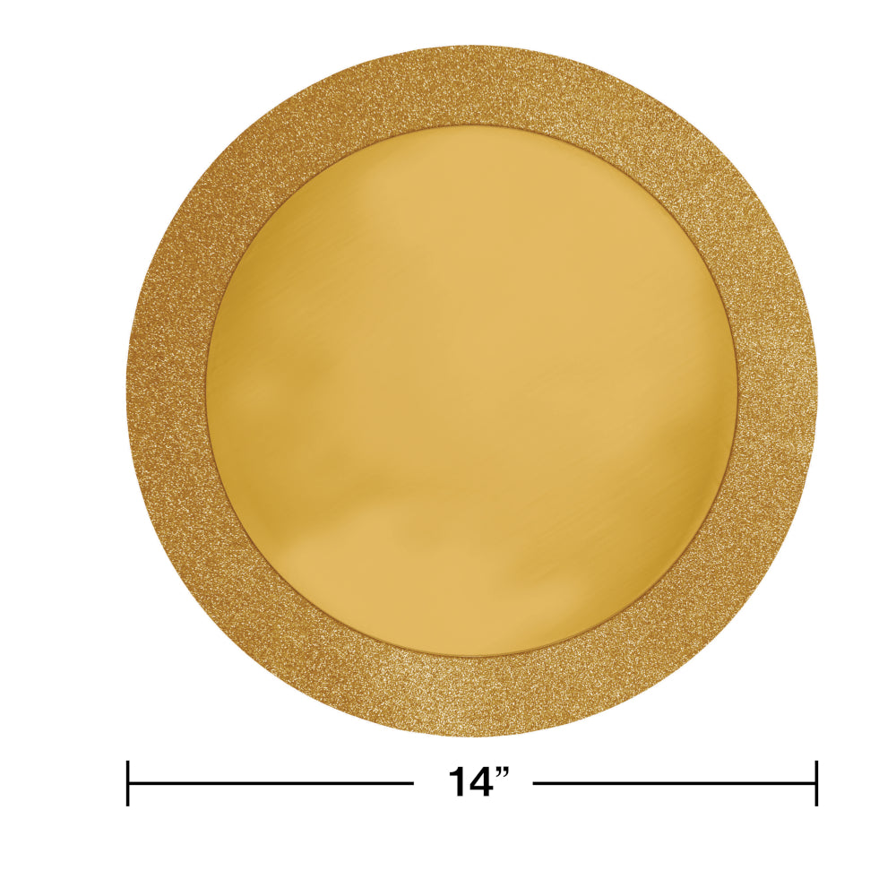 Glittery Gold Placemats
