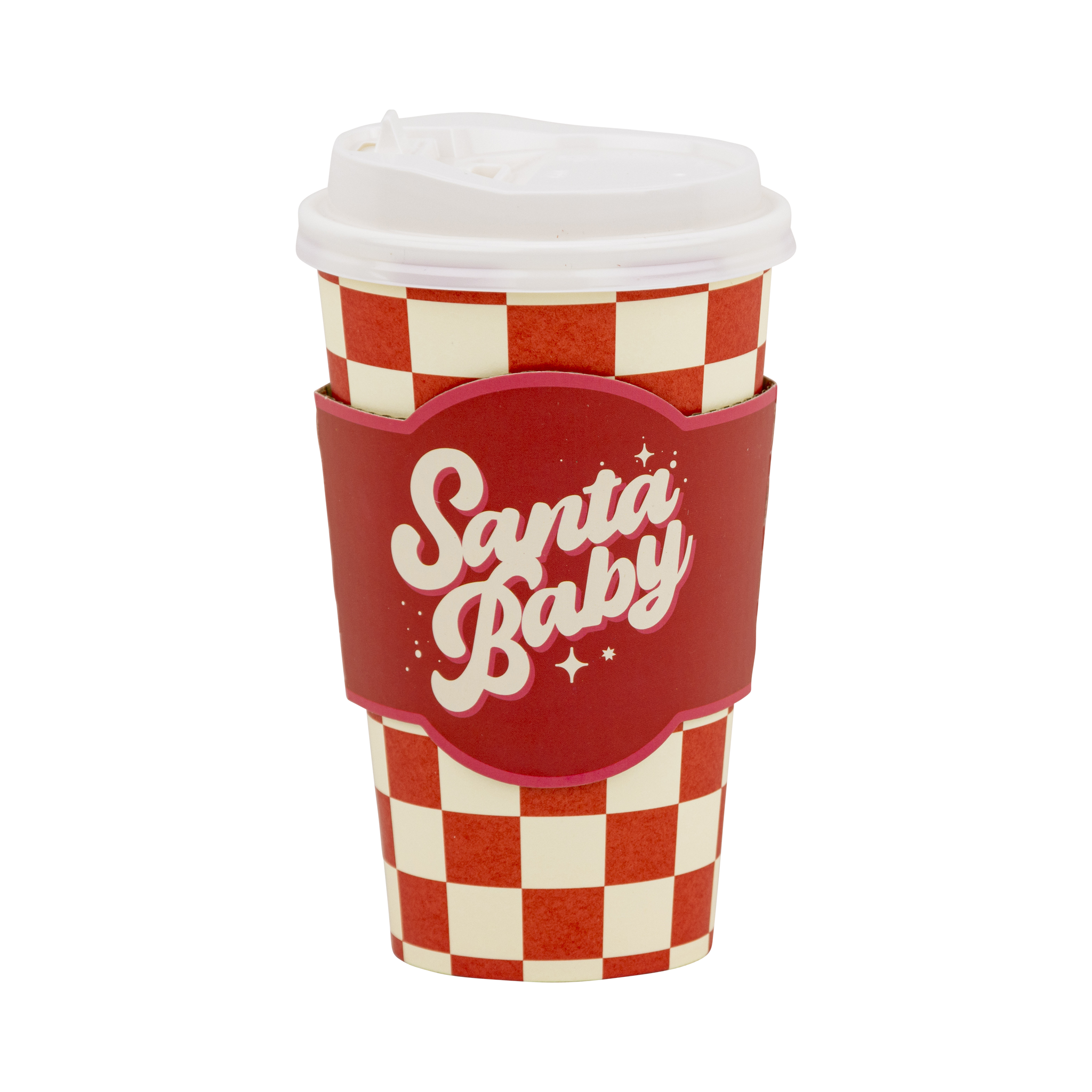 Santa Baby To Go Cups - Set of 8