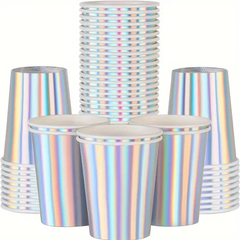 Iridescent Party Cups