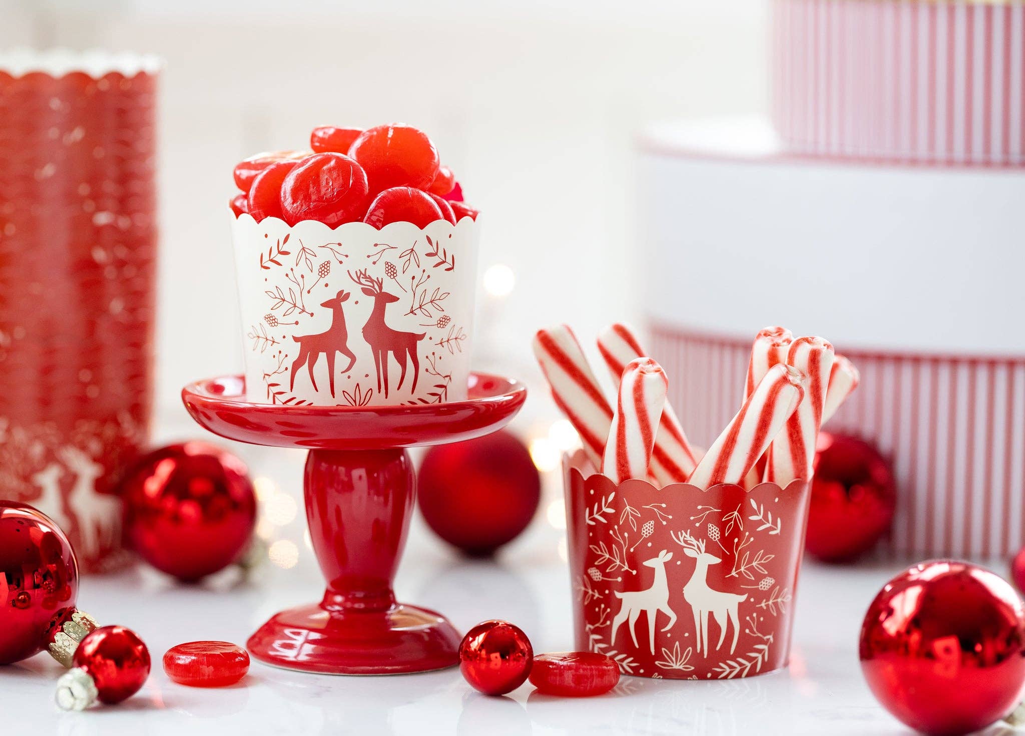 Red Stags Baking Cups (50 pcs)