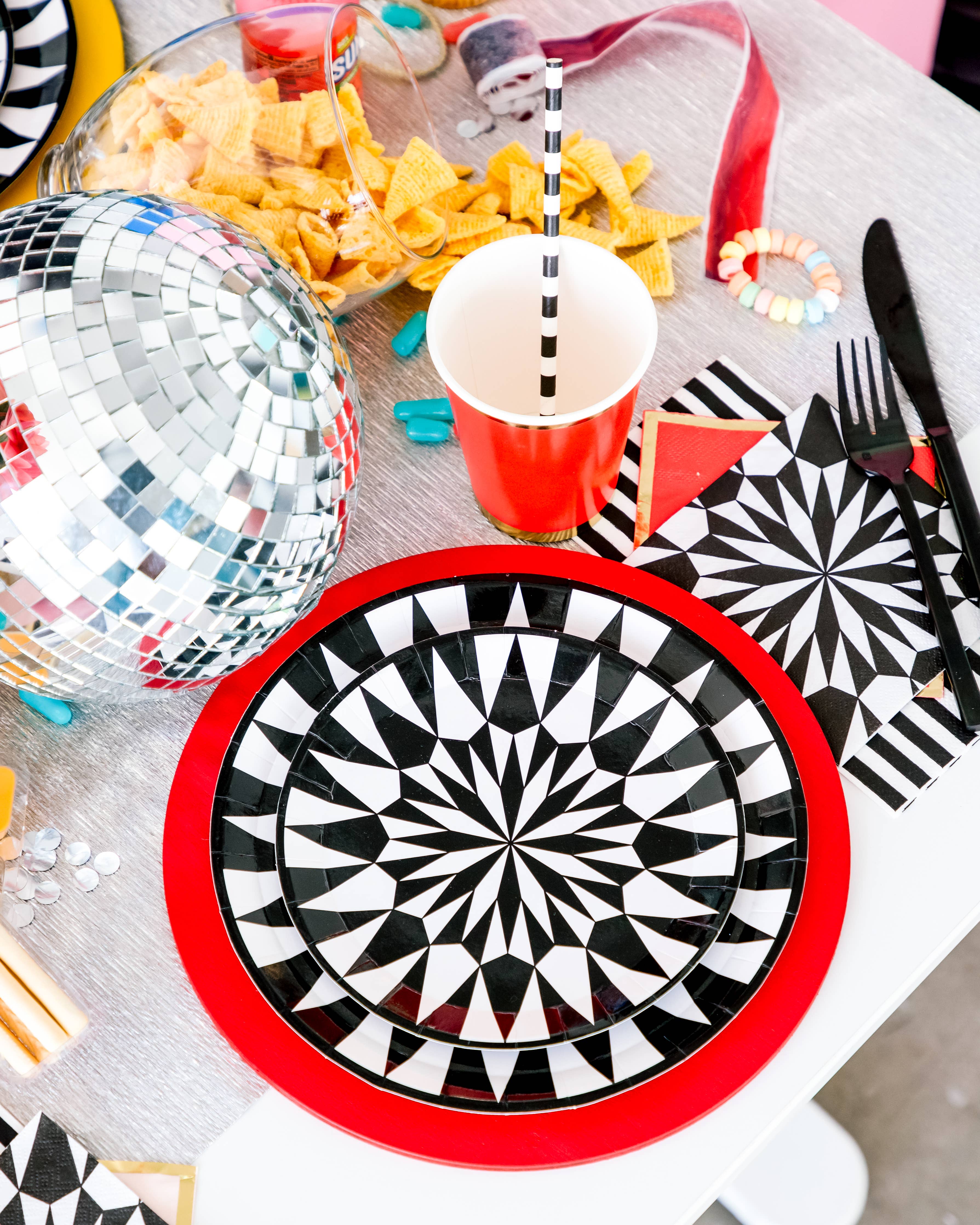 Kaleidoscope Cocktail Napkins - 20 Pack