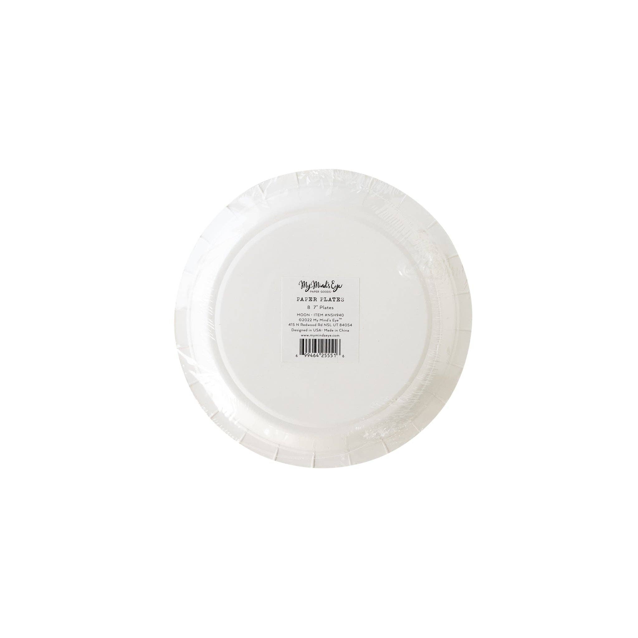 Night Sky Full Moon Plate