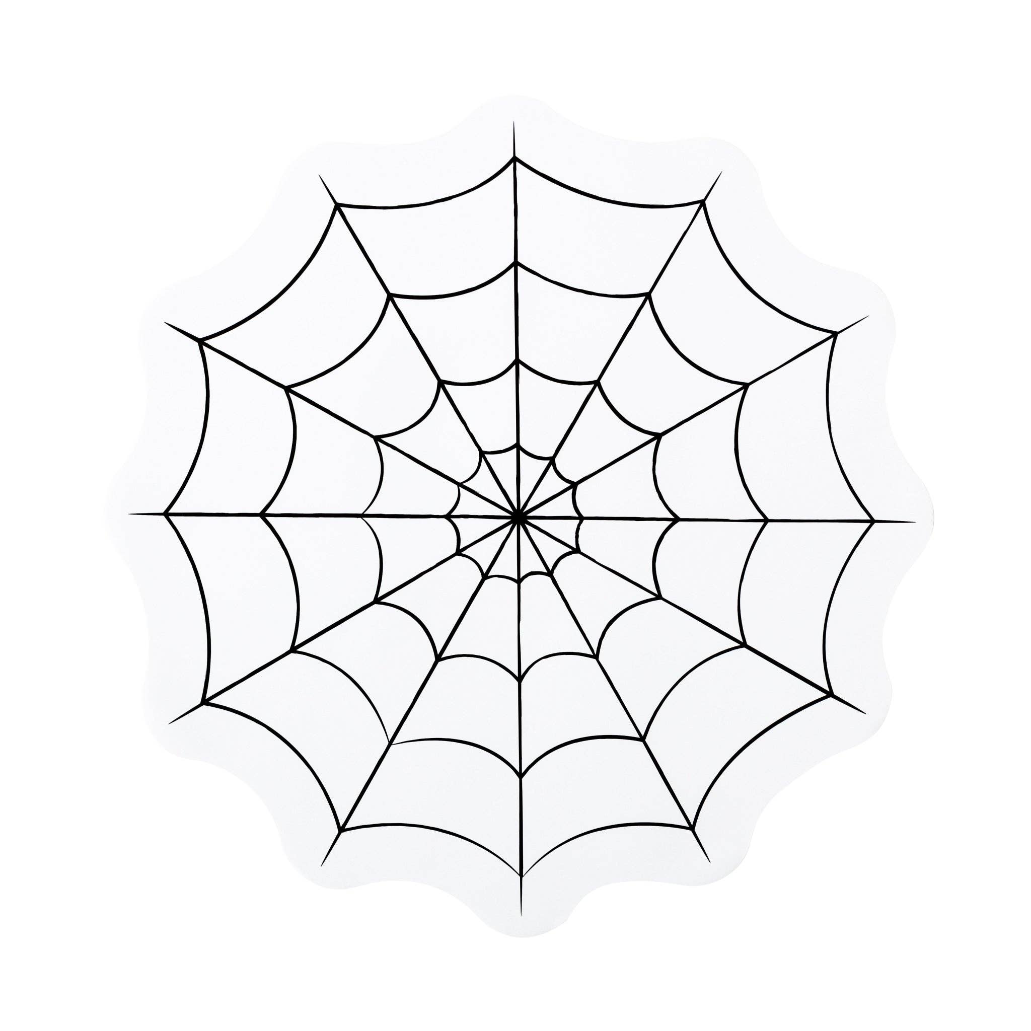 White Web Paper Placemat