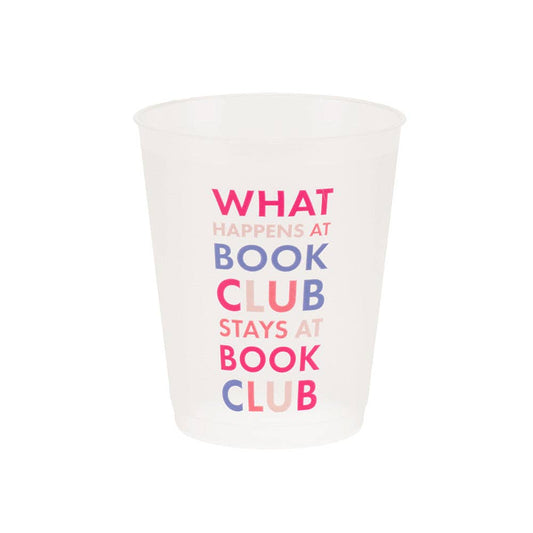 Book Club "What Happens At Book Club" Flex Cups