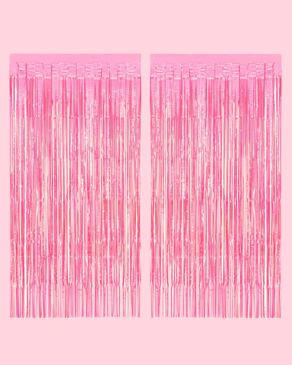 Pink Foil Curtain