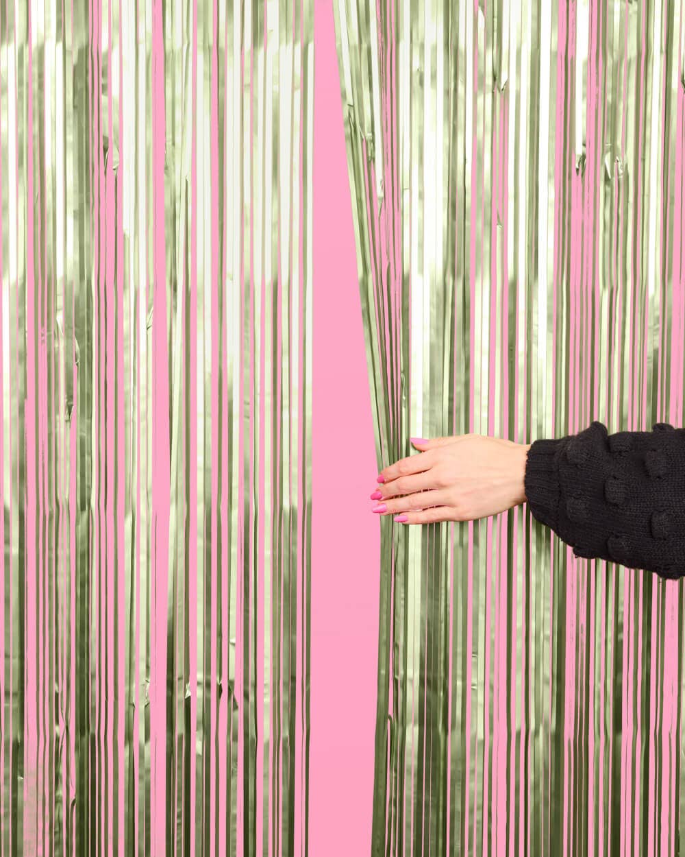 Martini Green Curtain