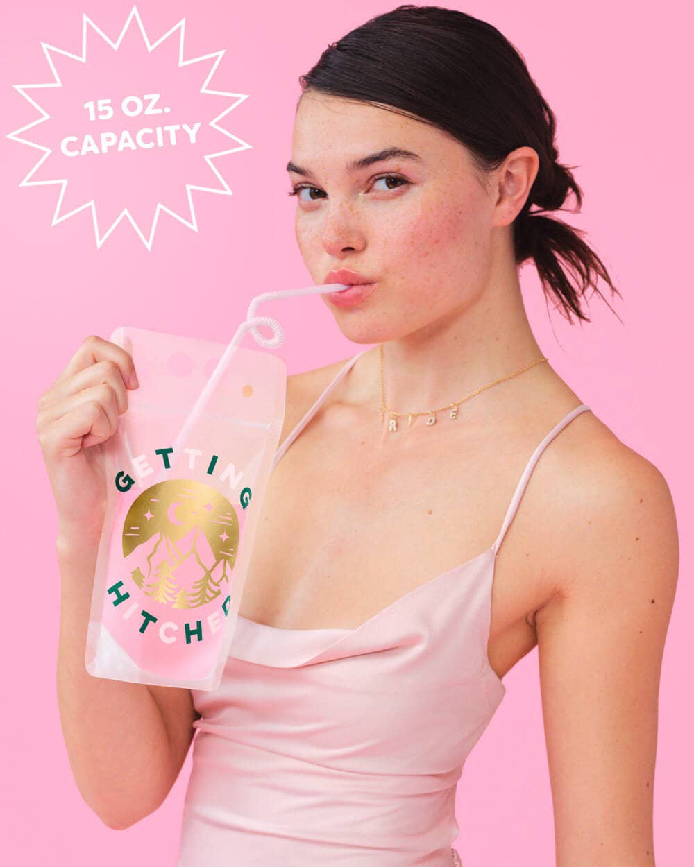 Camp Bride Drink Pouches