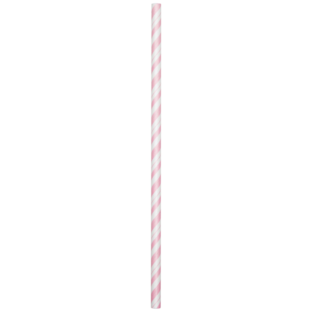 Classic Pink Straws