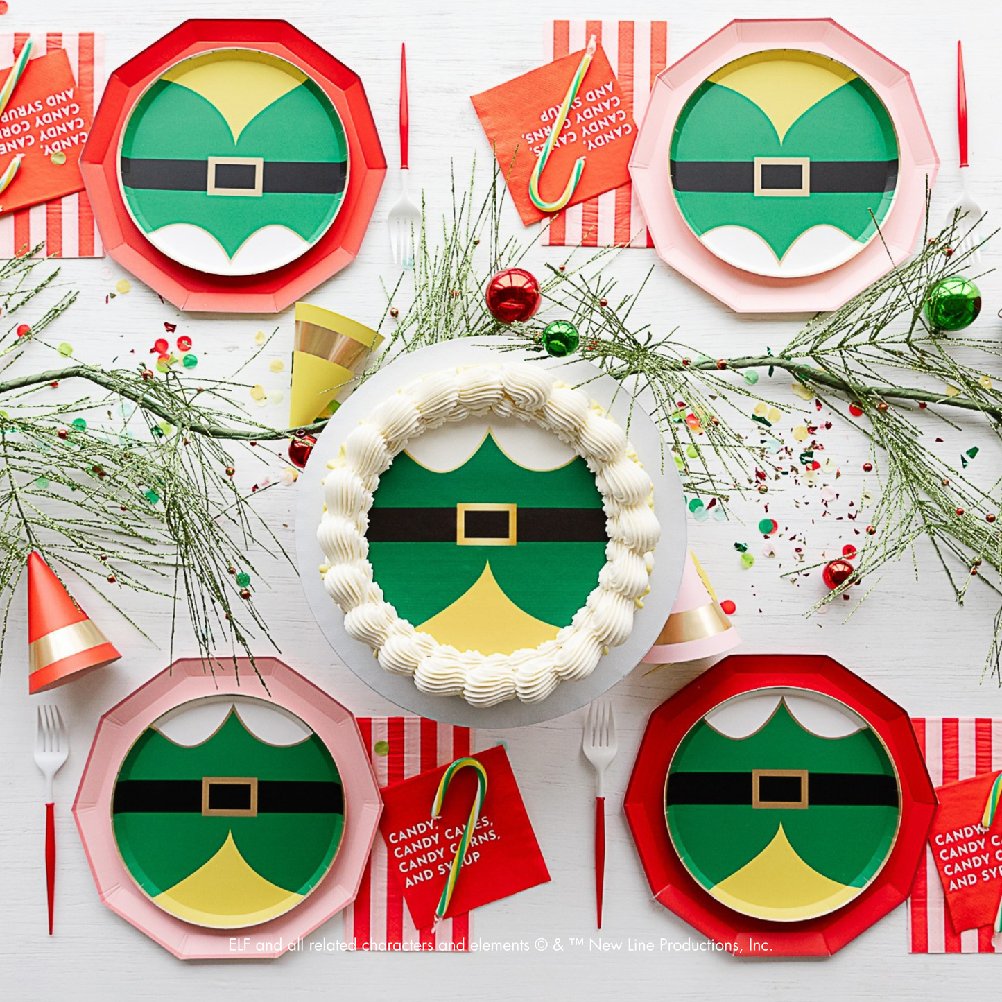 Elf Candy Cocktail Napkins