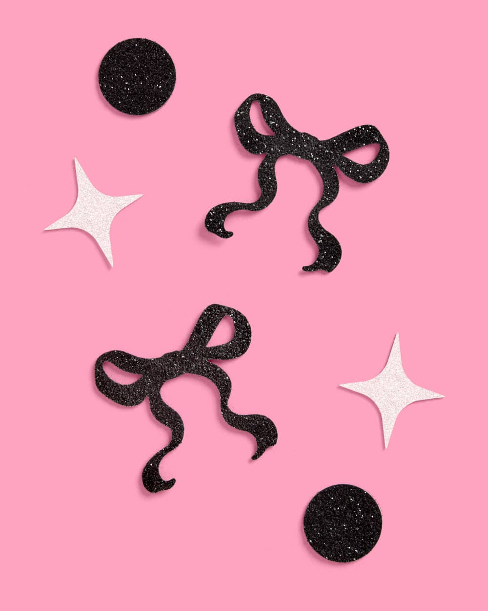 Little Black Bow Confetti