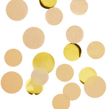Gold Mine Jumbo Disc Confetti