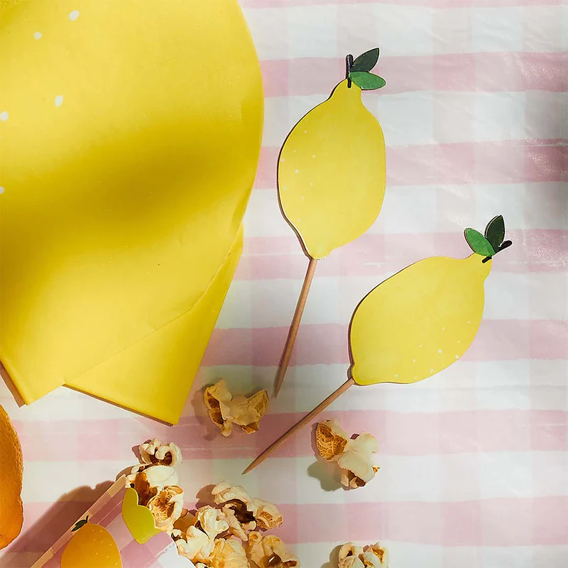 Lemon Food Picks