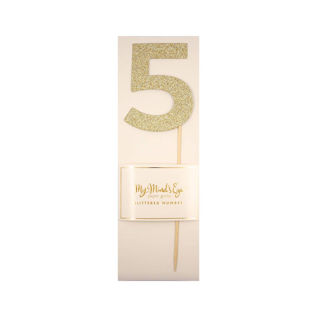 Basic Glitter Number 5