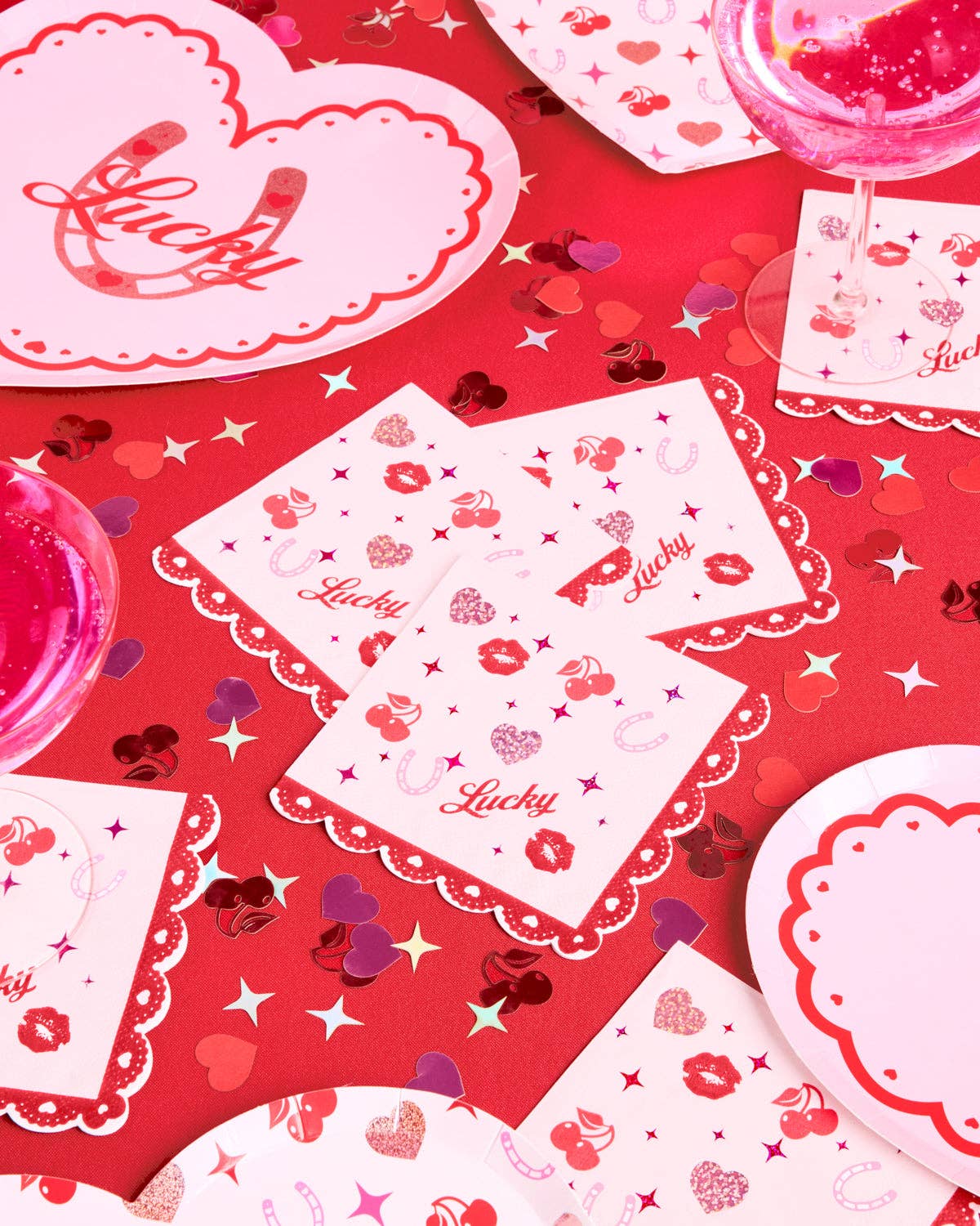 Lucky in Love Napkins