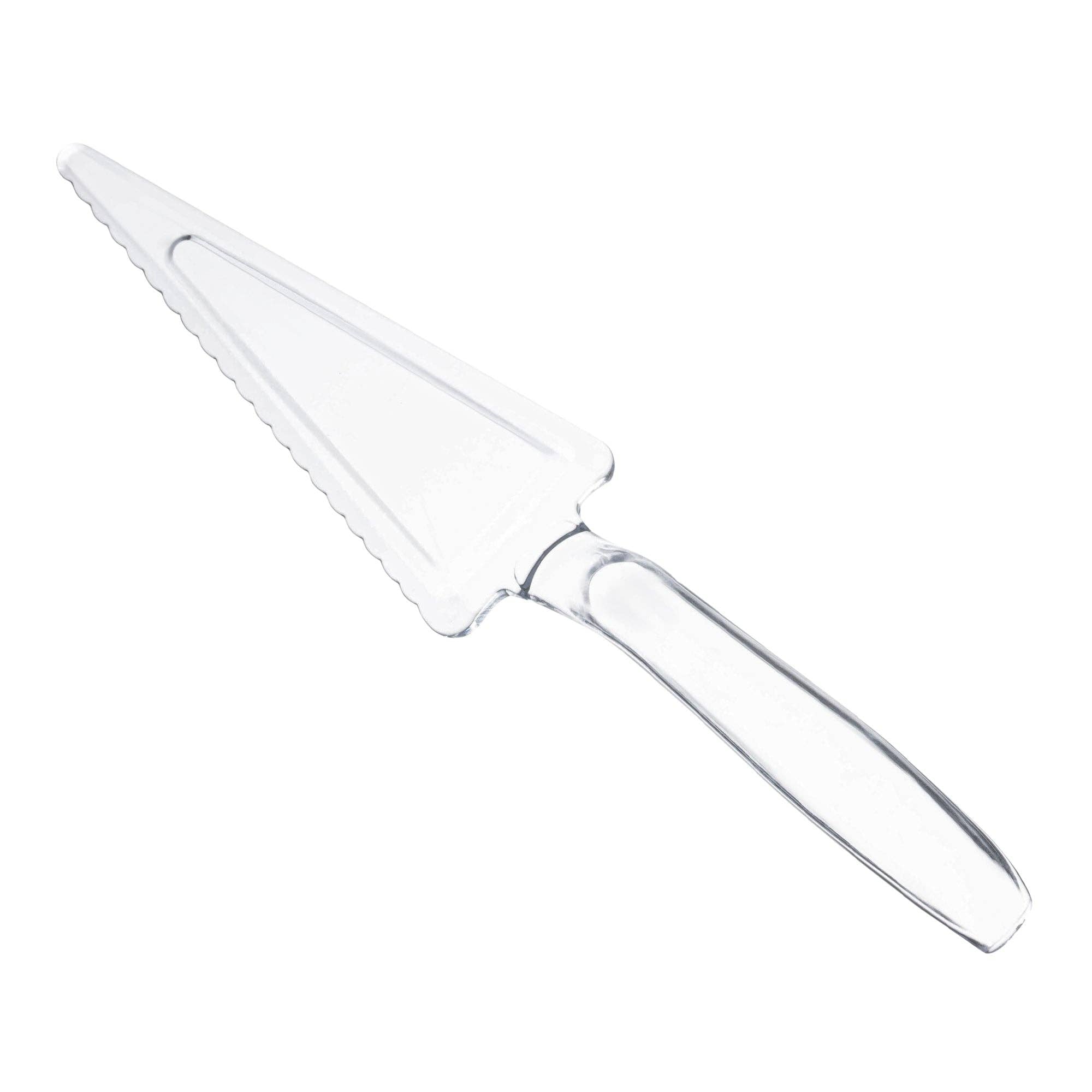 Clear Disposable Plastic Cake Cutter/Lifter