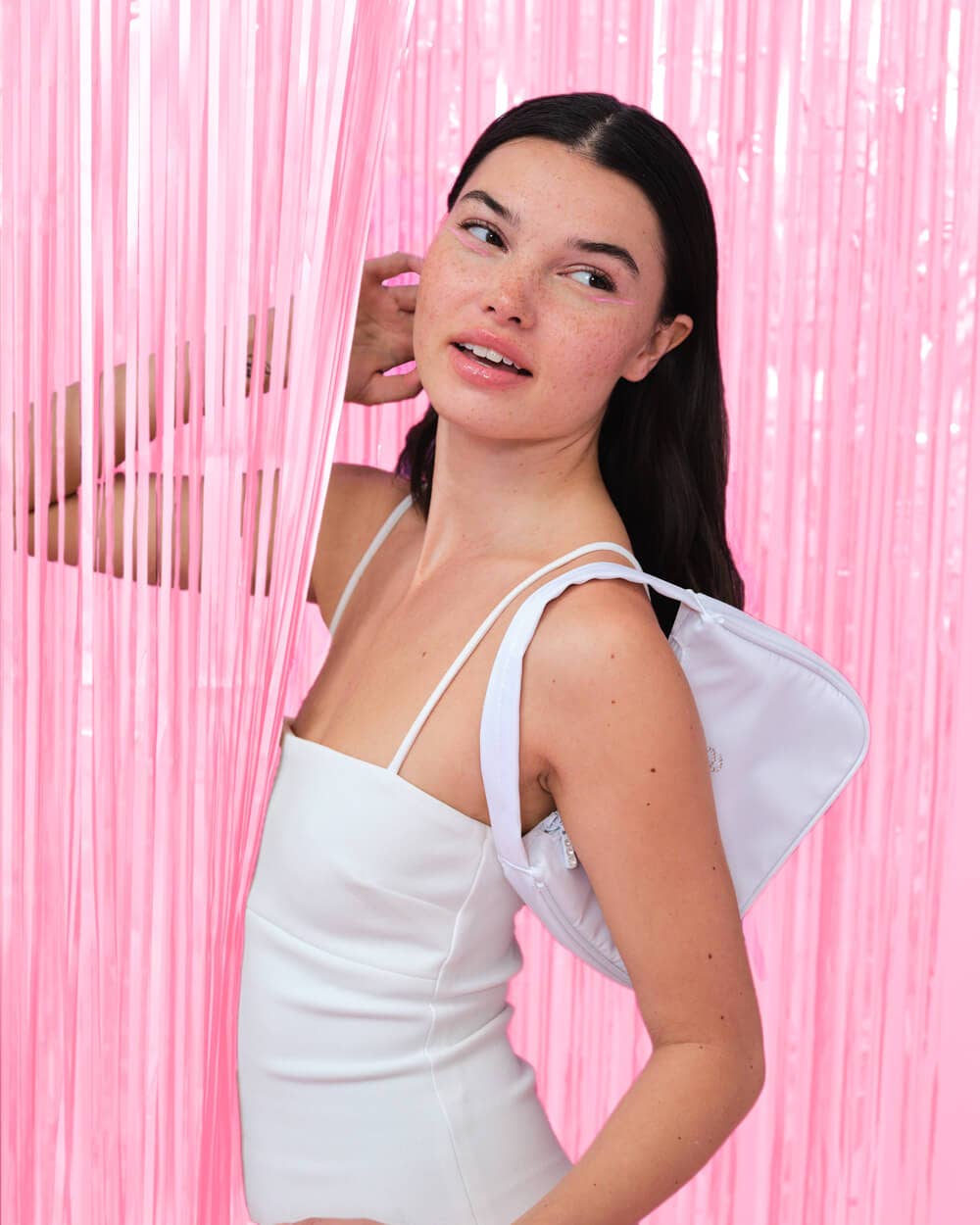 Matte Pink Curtain