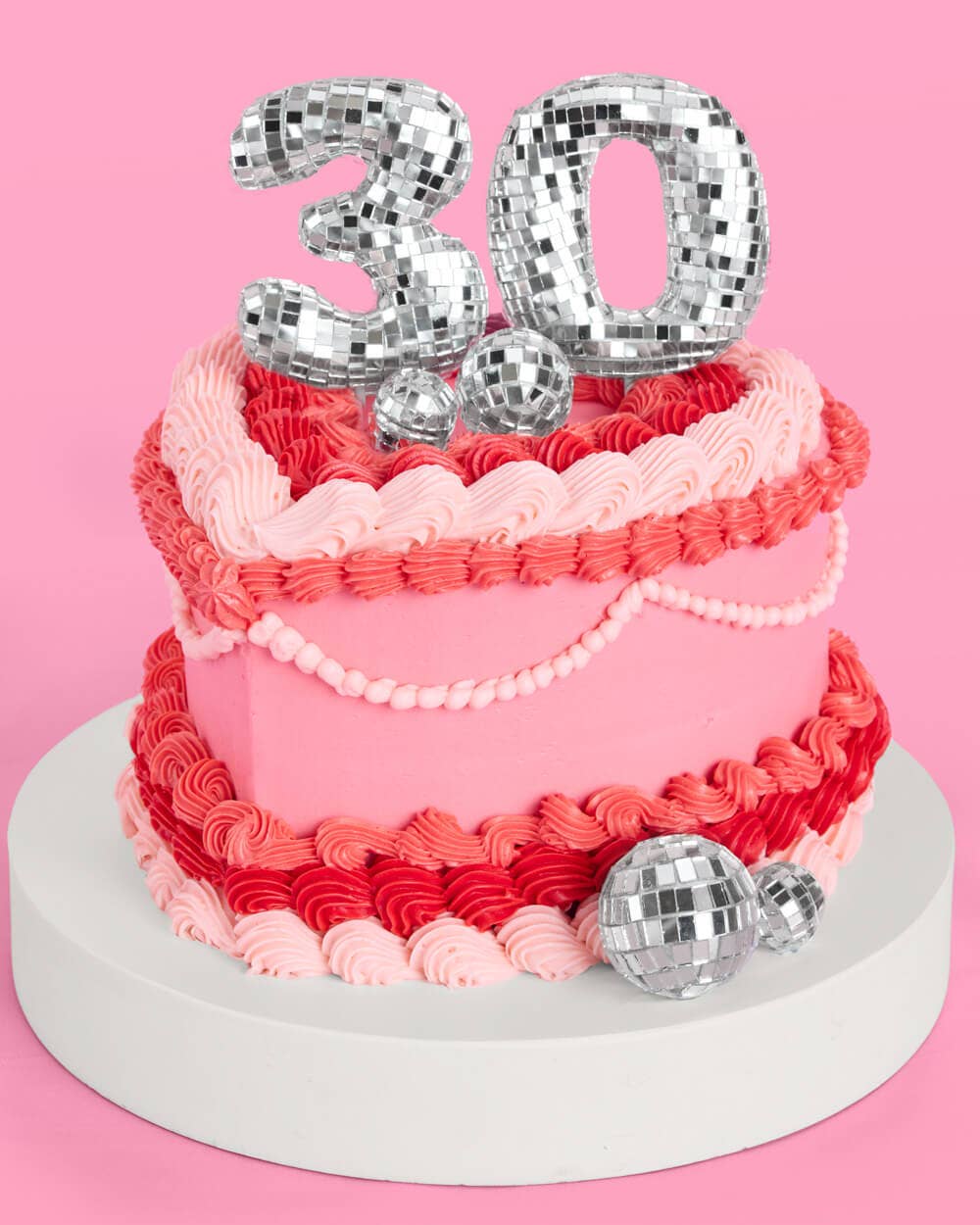 30 Disco Cake Topper