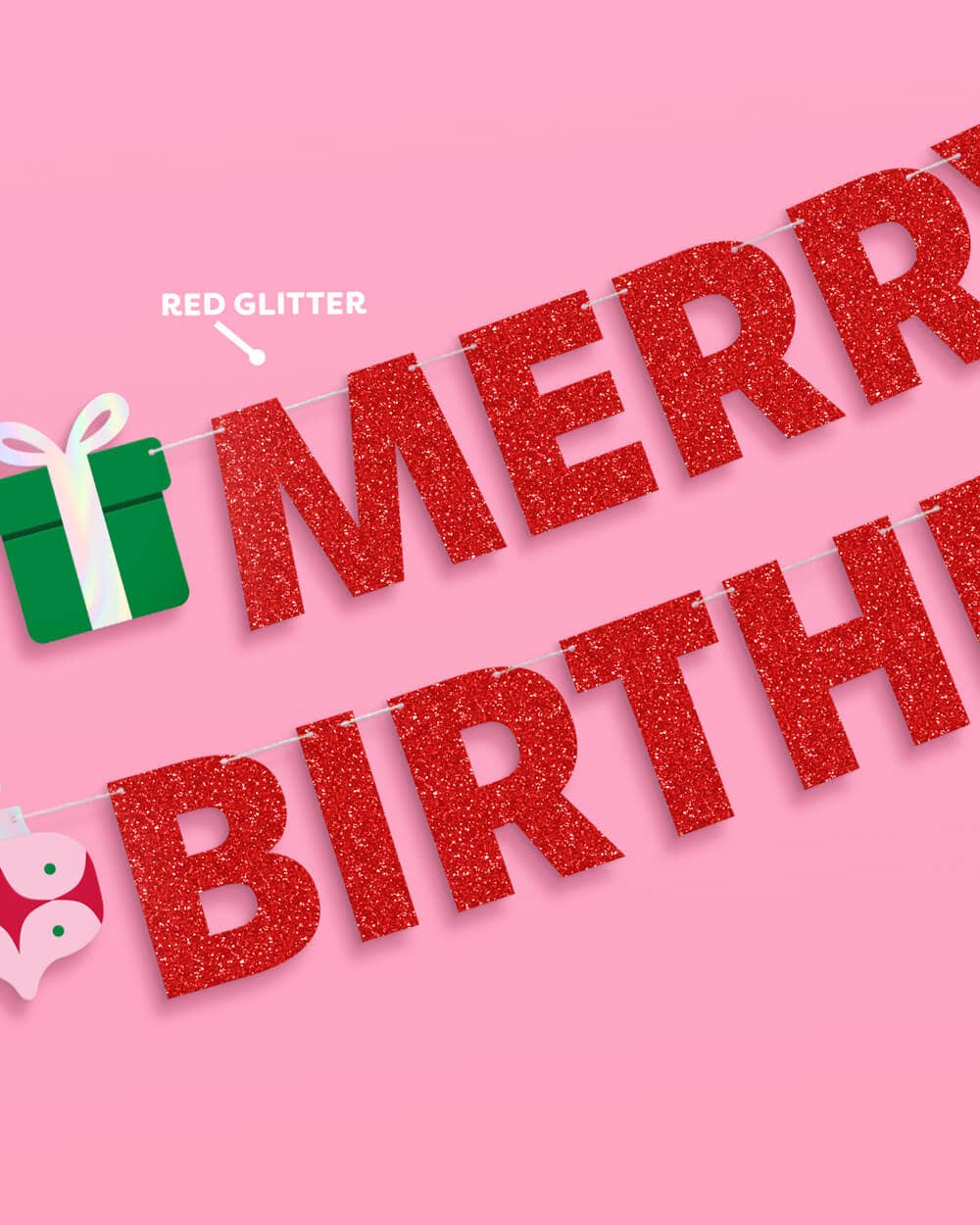 Merry Birthday Banner