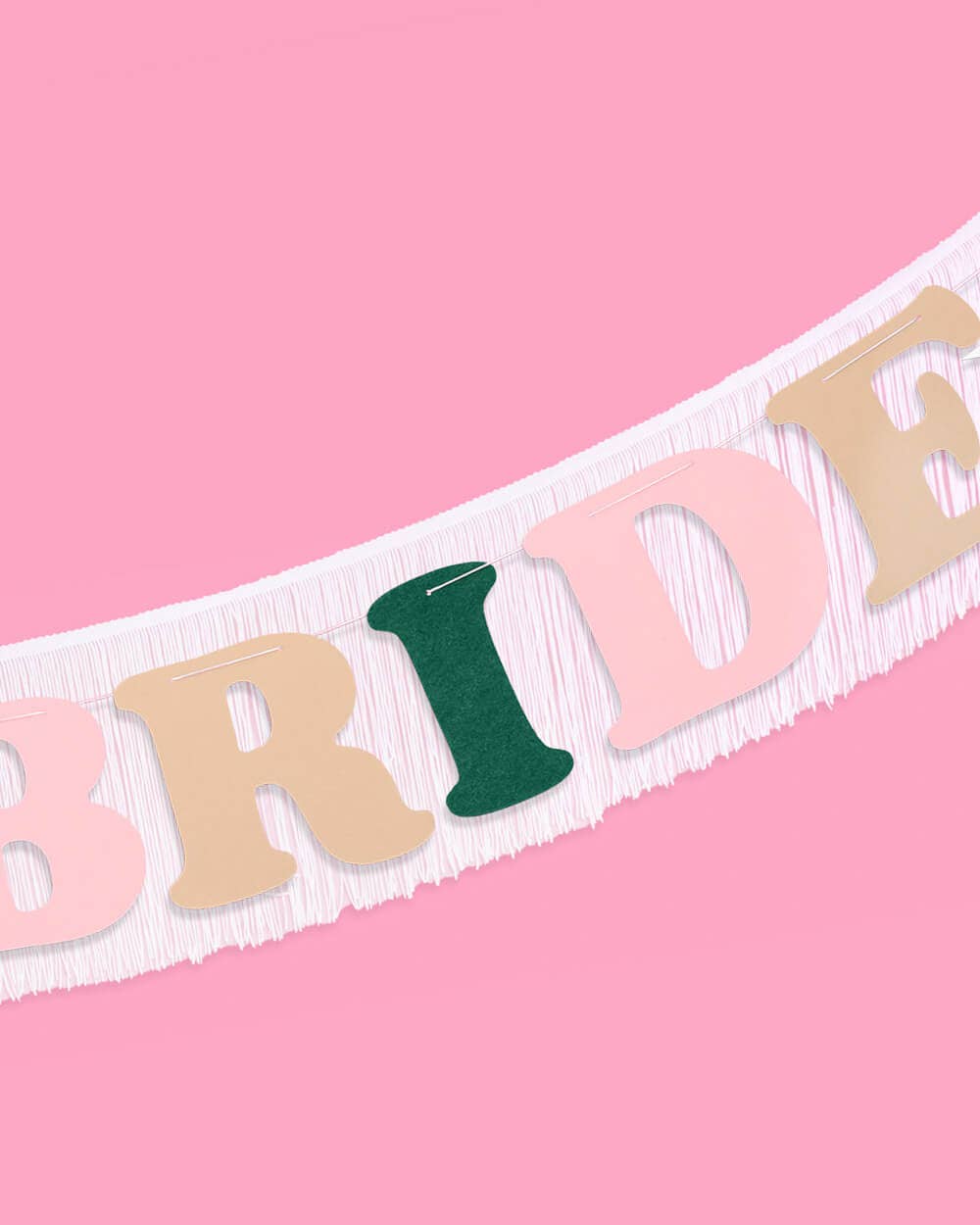 Camp Bride Fringe Banner