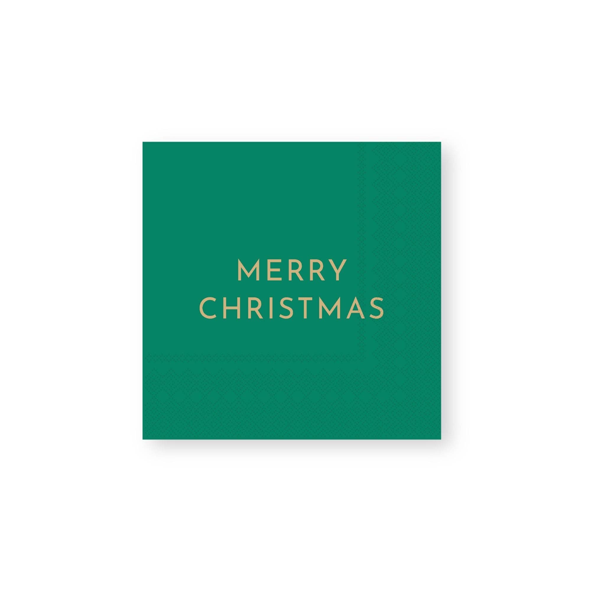 Merry Christmas Cocktail Napkins