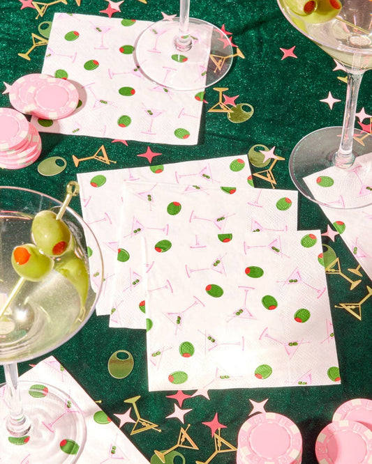 Martini Napkins