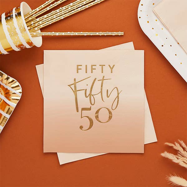 Fifty Cocktail Napkins