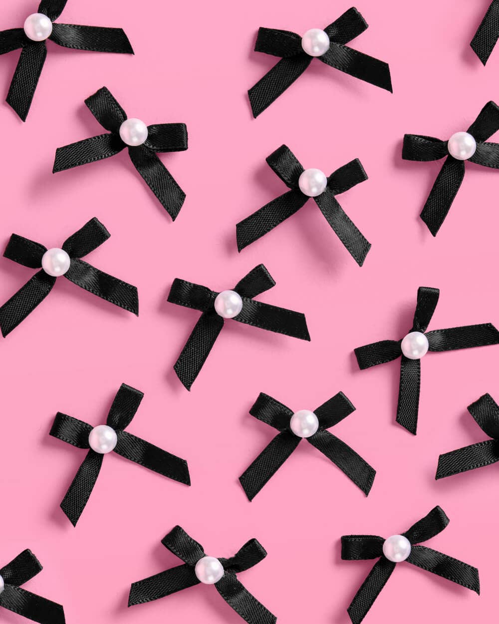 Little Black Bow Cake Toppers