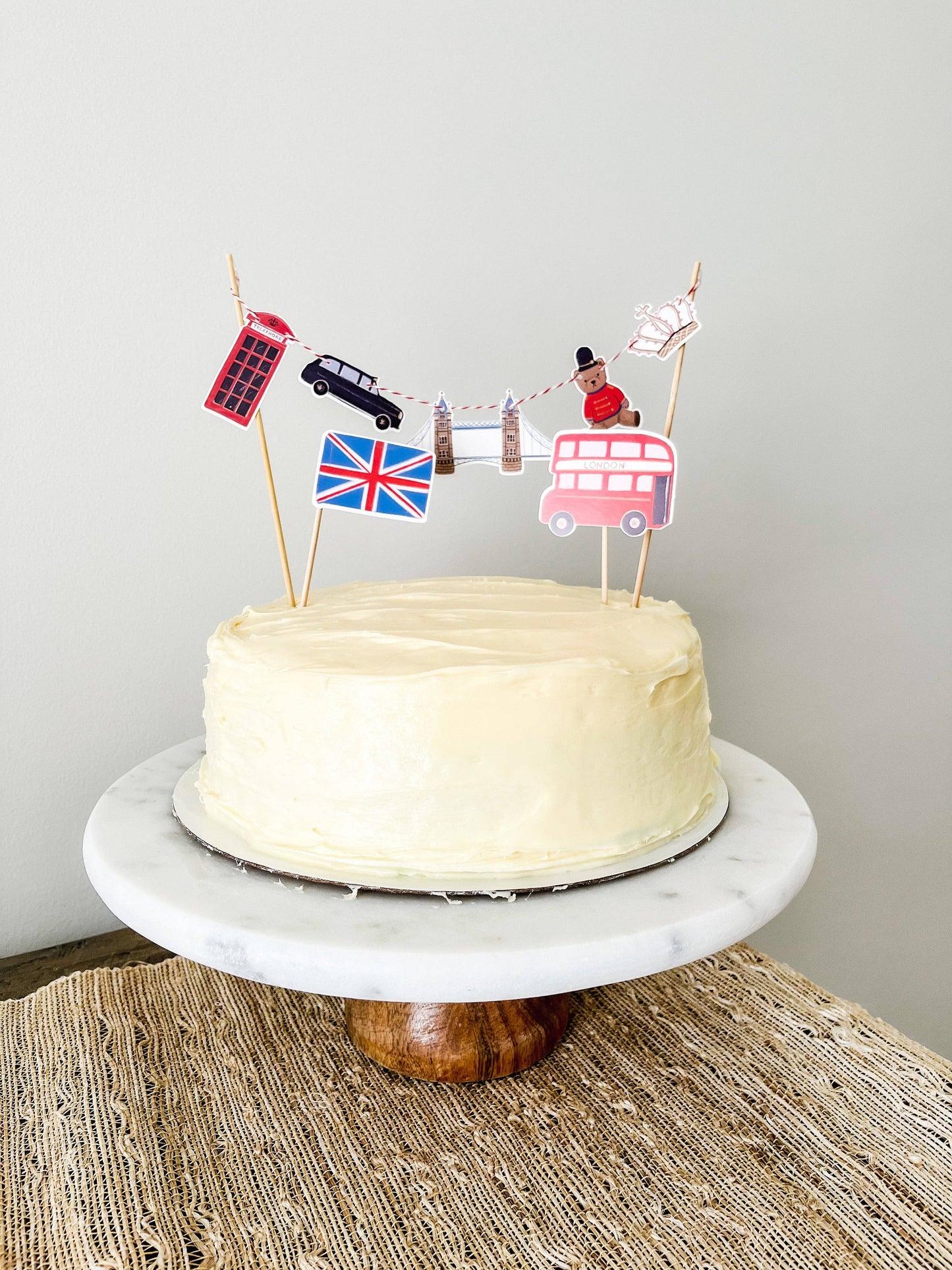 London Cake Toppers