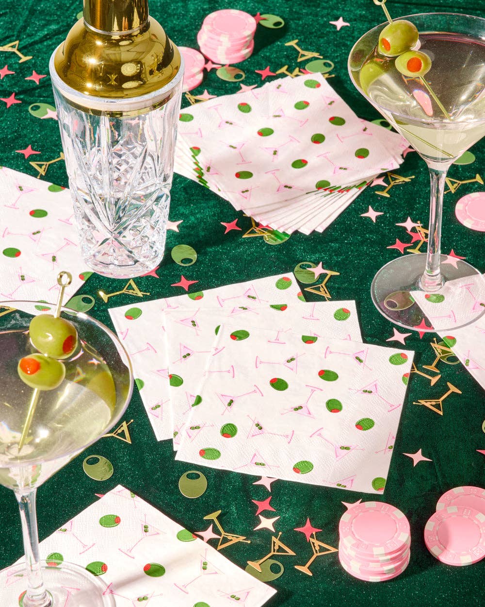 Martini Napkins