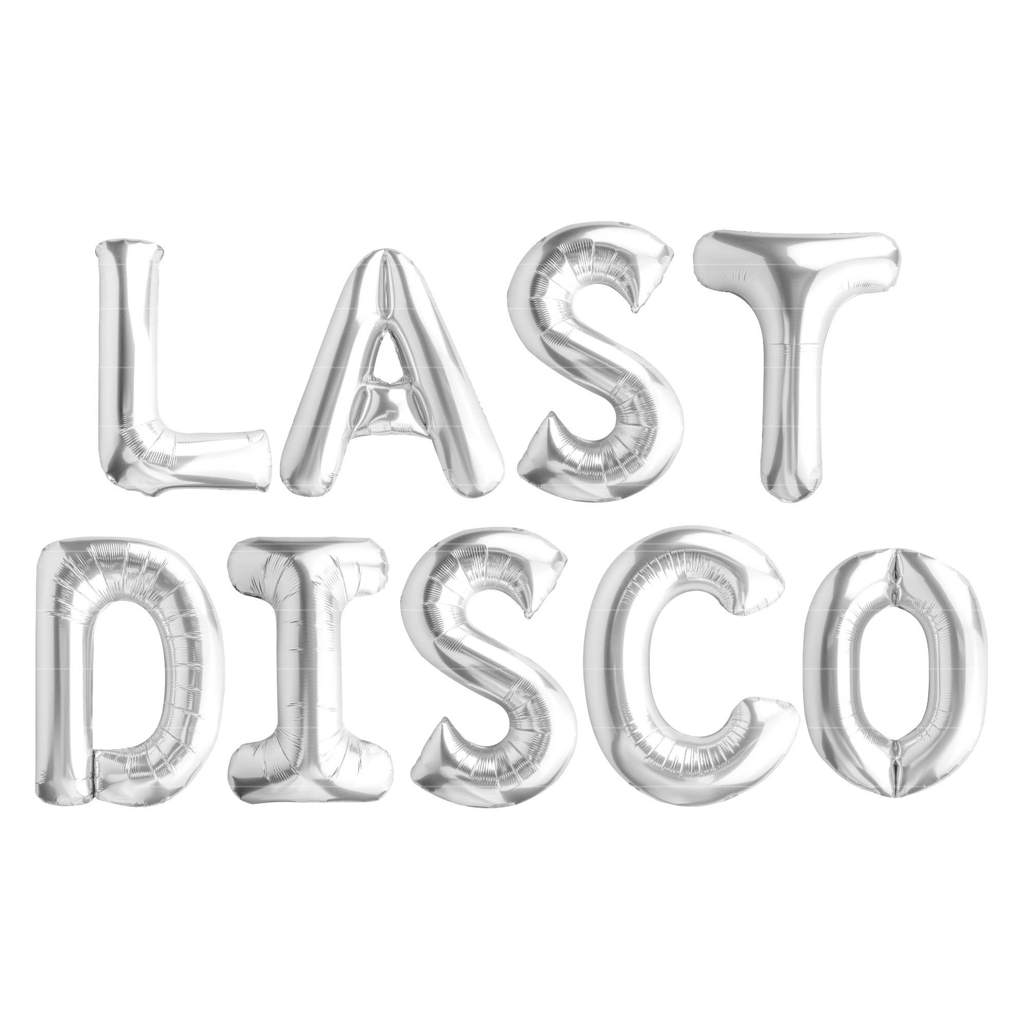 Last Disco Balloon Banner