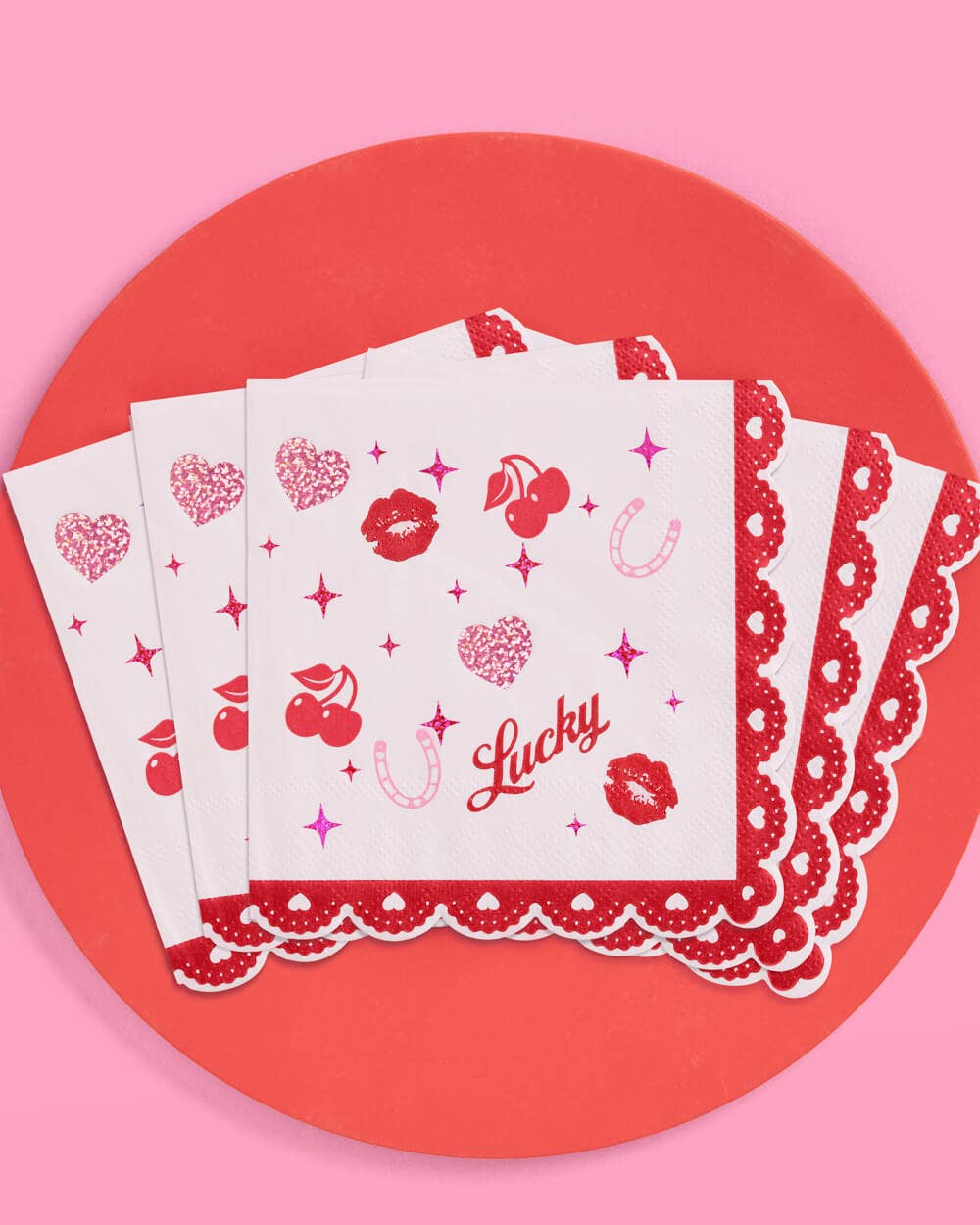 Lucky in Love Napkins