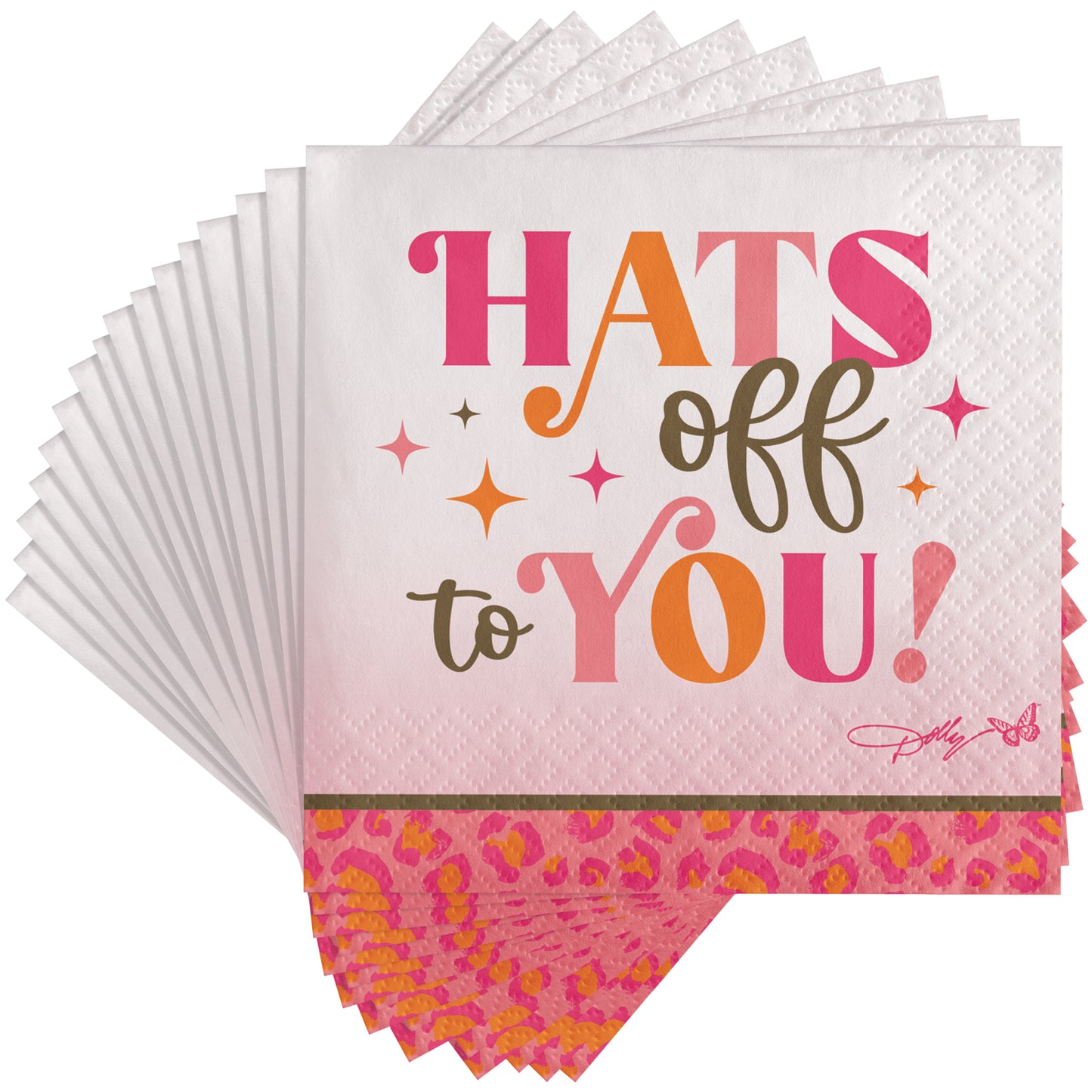 Hats Off to You Cocktail Napkins