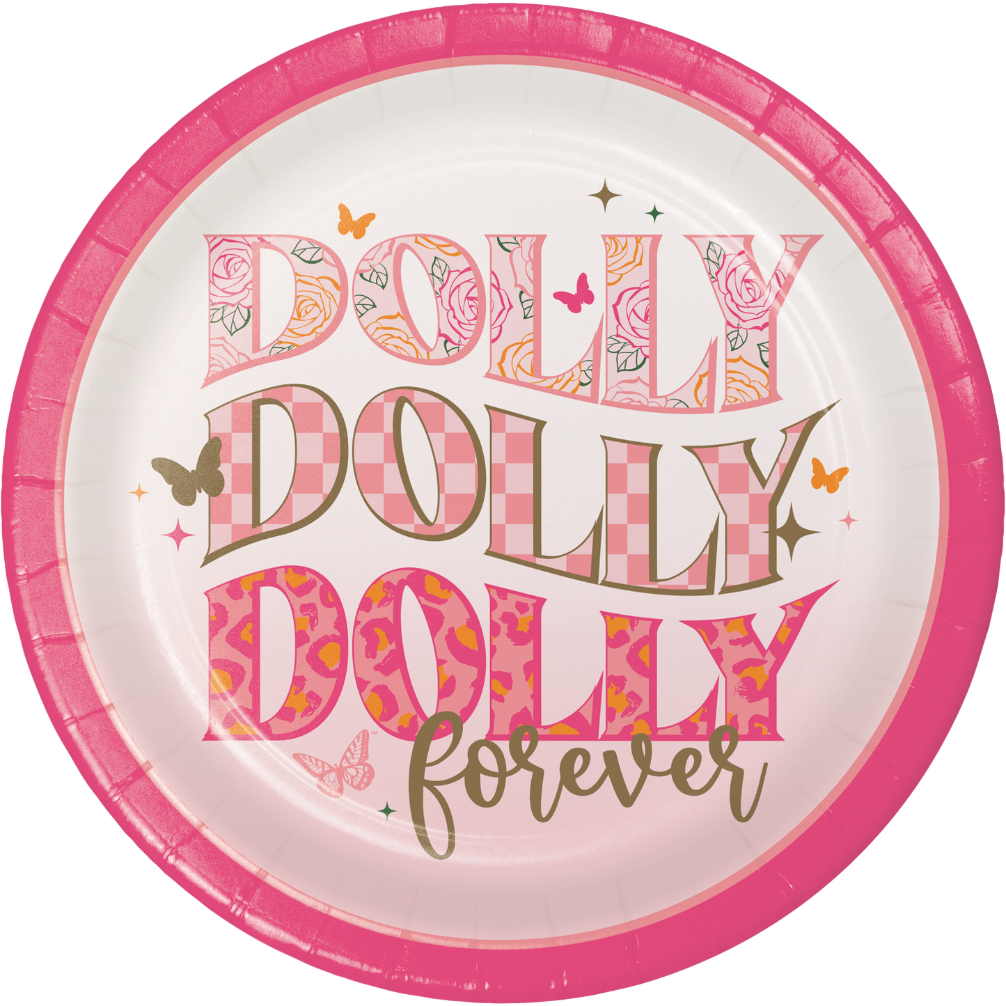 Dolly Forever Cocktail Plates