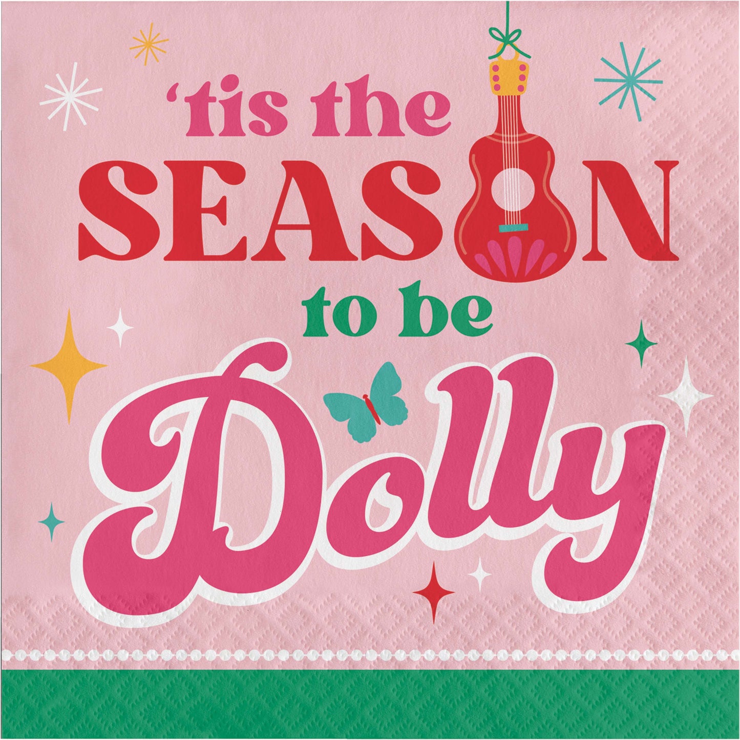 'Tis The Season to be Dolly Napkins