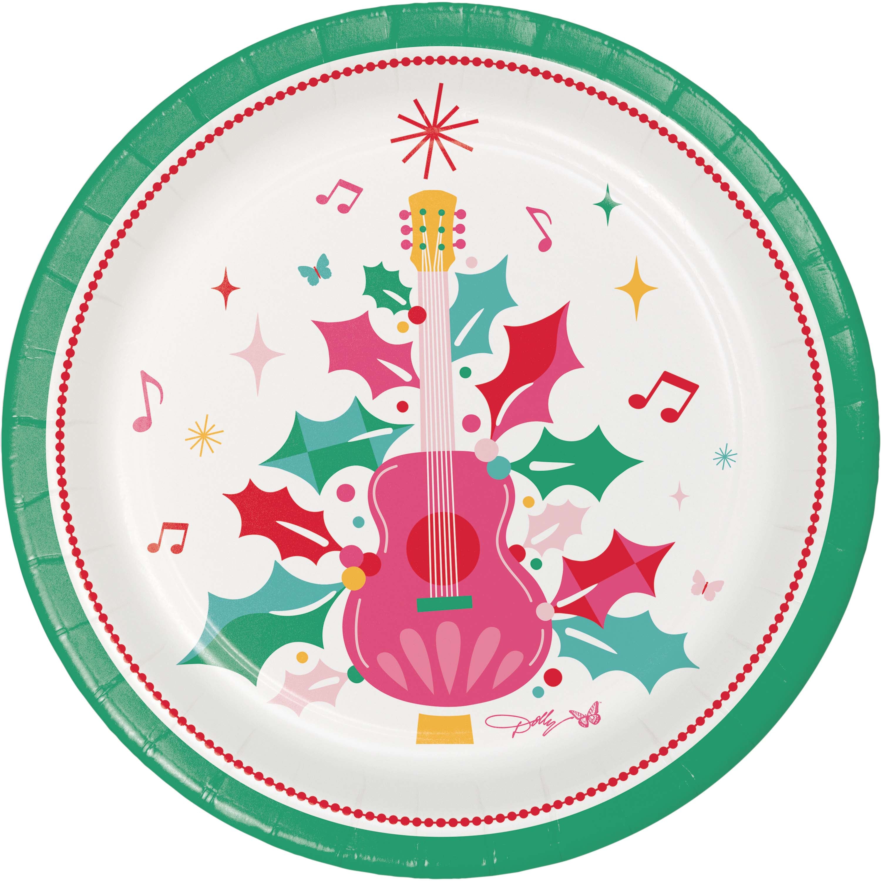 Holly Dolly Dinner Plates