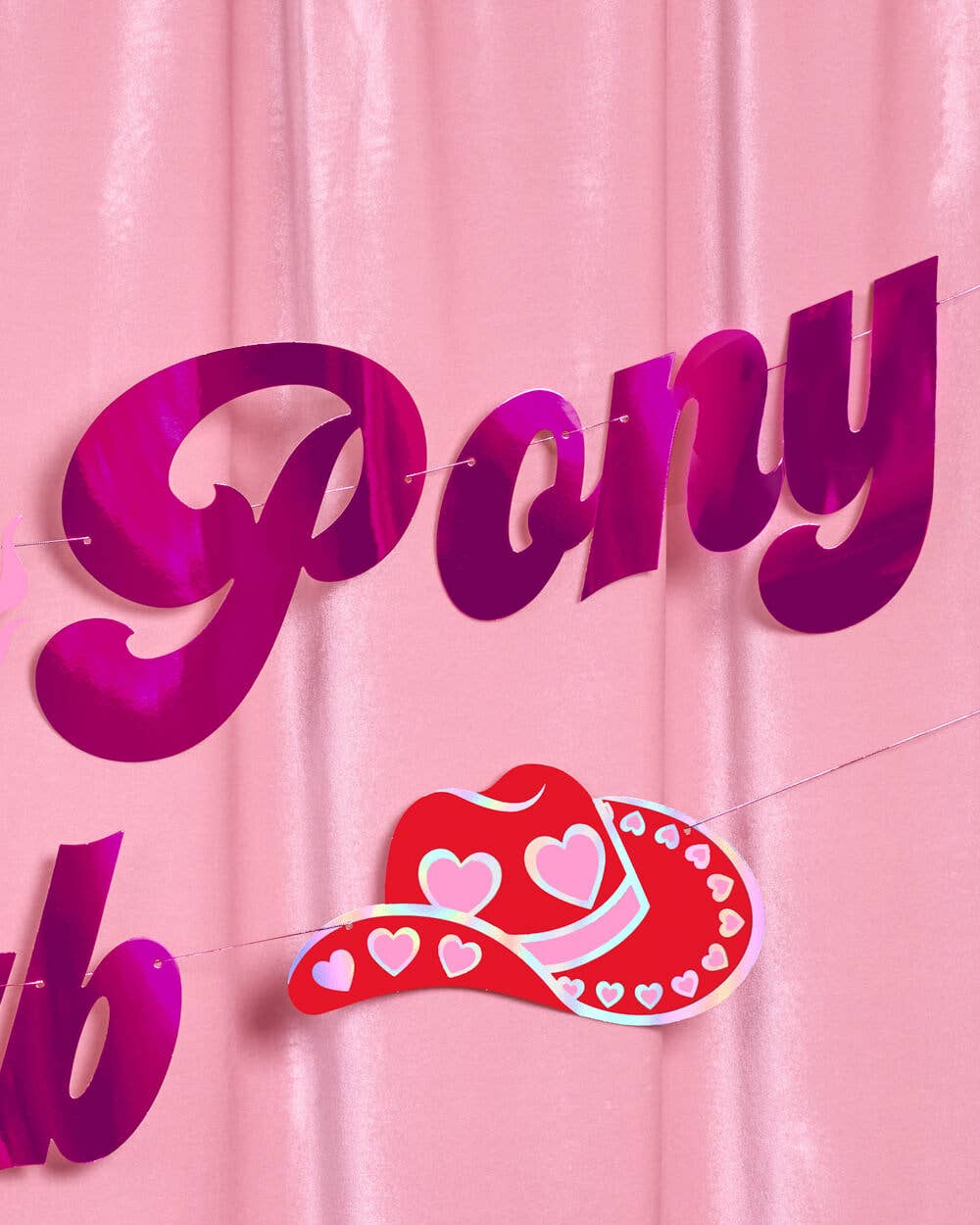 Pink Pony Club Banner